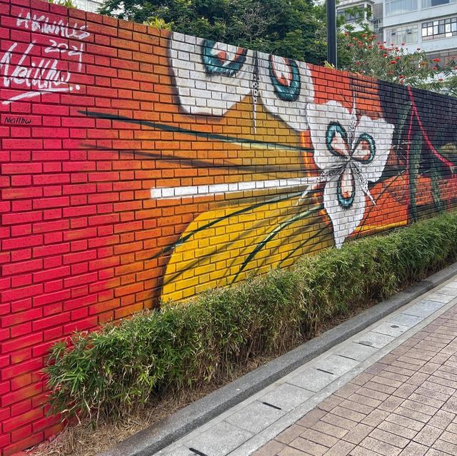 西貢Pop Art☺️超吸引打卡壁畫