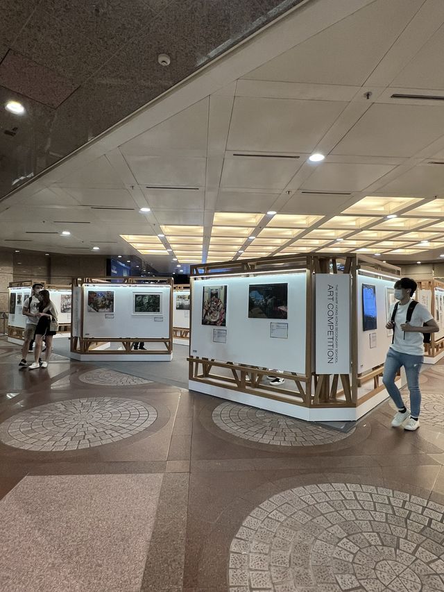 🎨🧑🏻‍🎨👨‍🎨九龍倉全港中學生繪畫比賽展覽  