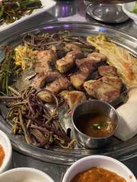 짚불로 초벌한 흑돼지 맛집🔥제주 짚불도
