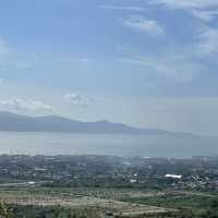 Palu city from above