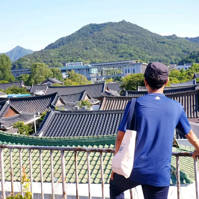 Jeonju Hanok Village Outside View