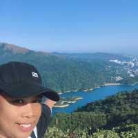 Needle hill and stunning view of Shing mun water reservoir 