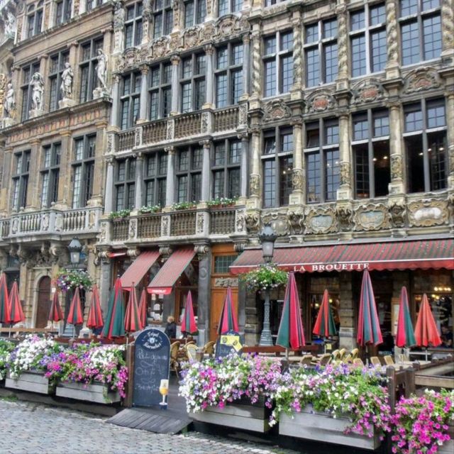 The Grand Place or Grote Markt is Brussels