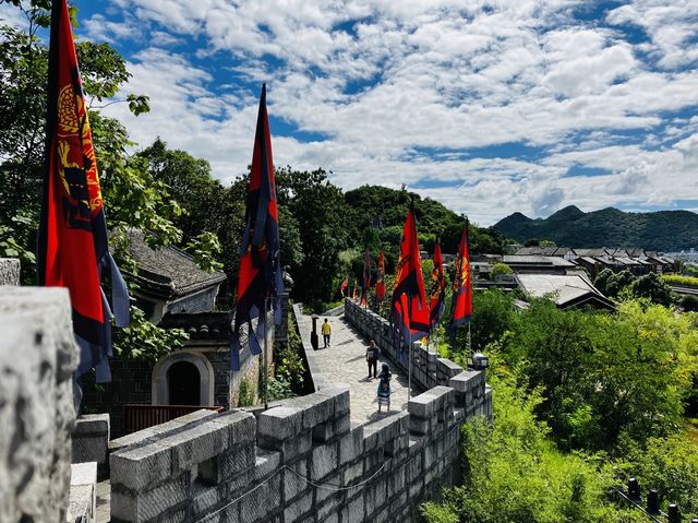 The Great City Wall of Qingyan & its views!