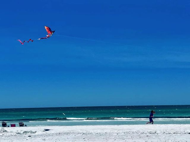 The most beautiful white sand beach in America - Clearwater.