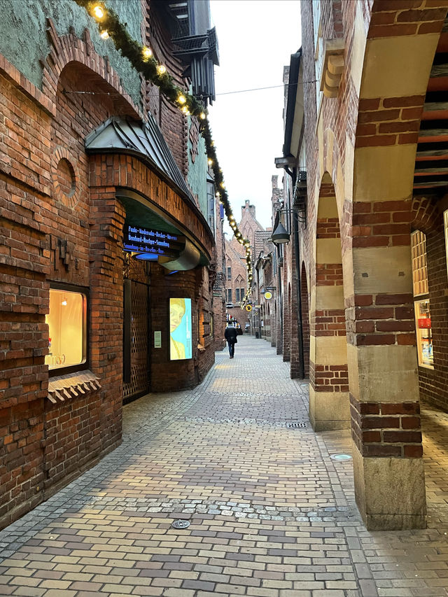 Böttcherstraße pedestrian street