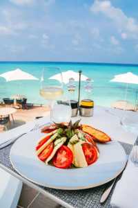 Lazy time on Kuredu Island in the Maldives.