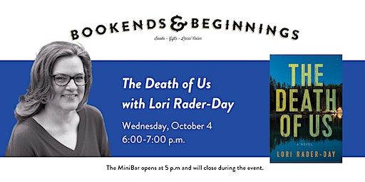 The Death of Us book launch with Lori Rader-Day & Susanna Calkins (Evanston) | Bookends & Beginnings