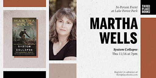 Martha Wells presents 'System Collapse' | Third Place Books