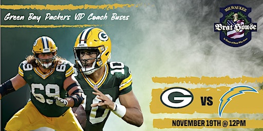 Packers vs. Chargers VIP Coach Buses | 1013 N Doctor M.L.K. Jr Dr