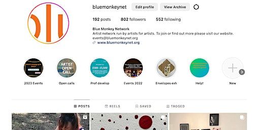 Small group workshops to improve your use of Instagram (for artists) | Ditzy Media