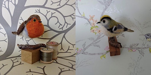 NEEDLE FELTED GOLDCREST OR ROBIN | The Workhouse Dunstable