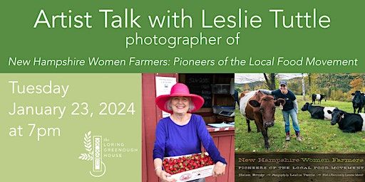 Artist Event with Leslie Tuttle | Loring Greenough House