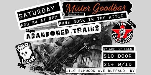 Punk in the Attic with Abandoned Trains, The Clockers and Broken Locker | Mr. Goodbar, Elmwood Avenue, Buffalo, NY, USA