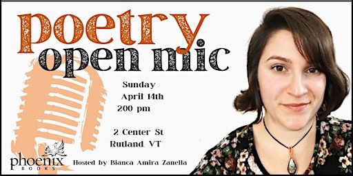Phoenix Books Poetry Open Mic | Phoenix Books Rutland