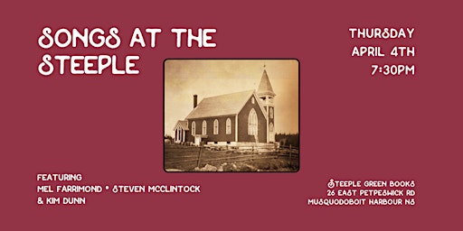 Songs at the Steeple | Steeple Green Books
