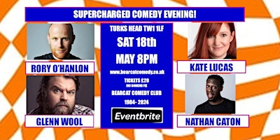 Bearcat Comedy Saturday 18th May 2024 | Turks Head