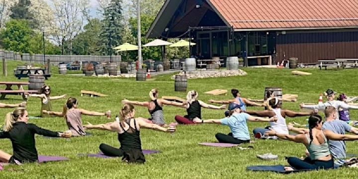 May Beer Yoga at Other Half Brewery | Other Half Brewing Company: Finger Lakes