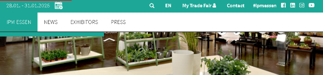 IPM ESSEN世界領先的園藝貿易展覽會 2025 | MESSE ESSEN GmbH