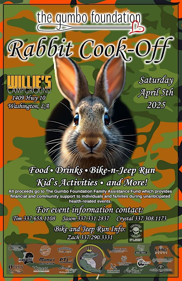 2025 RabbitCook-Off | Willie's Campgrounds