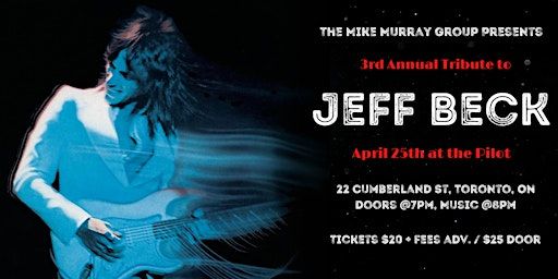 Jeff Beck Tribute - Presented by the Mike Murray Group Live at The Pilot | The Pilot