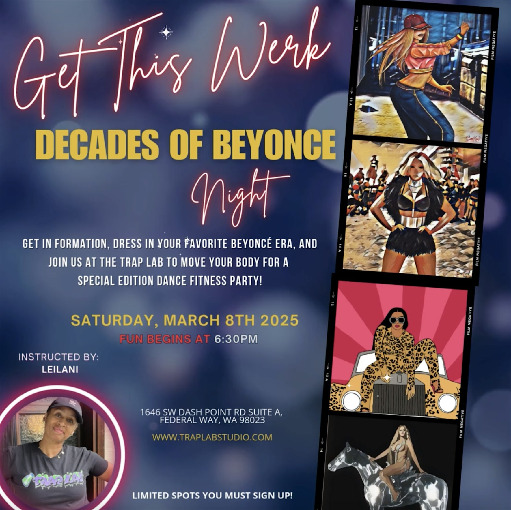 Decades of Beyonce | Dance Fitness Party! | The Trap Lab Studio