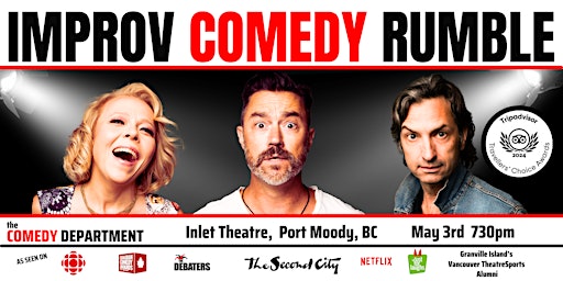 Improv Comedy Rumble: Port Moody (Presented by The Comedy Department) | Inlet Theatre