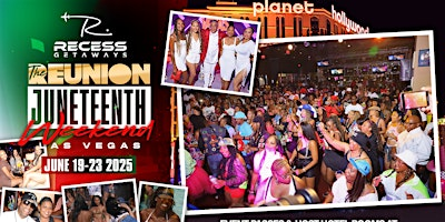 RECESS VEGAS "The Reunion" JUNETEENTH Weekend with LARENZ TATE & KID CAPRI! | Planet Hollywood Las Vegas Resort & Casino