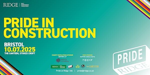 Pride In Construction 2025 | The Canteen