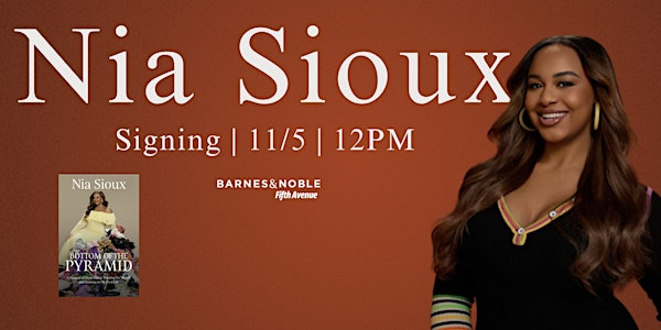 Signing with Nia Sioux @ B&N 5th Ave, NYC! | Barnes & Noble - 5th Ave