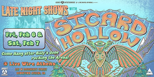 Late Night Party with Sicard Hollow @ Live Wire Athens (Night #2) | Live Wire Athens