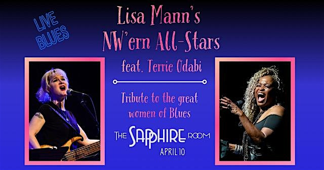 Lisa Mann and The Northwestern All-Stars | The Sapphire Room at The Riverside Hotel