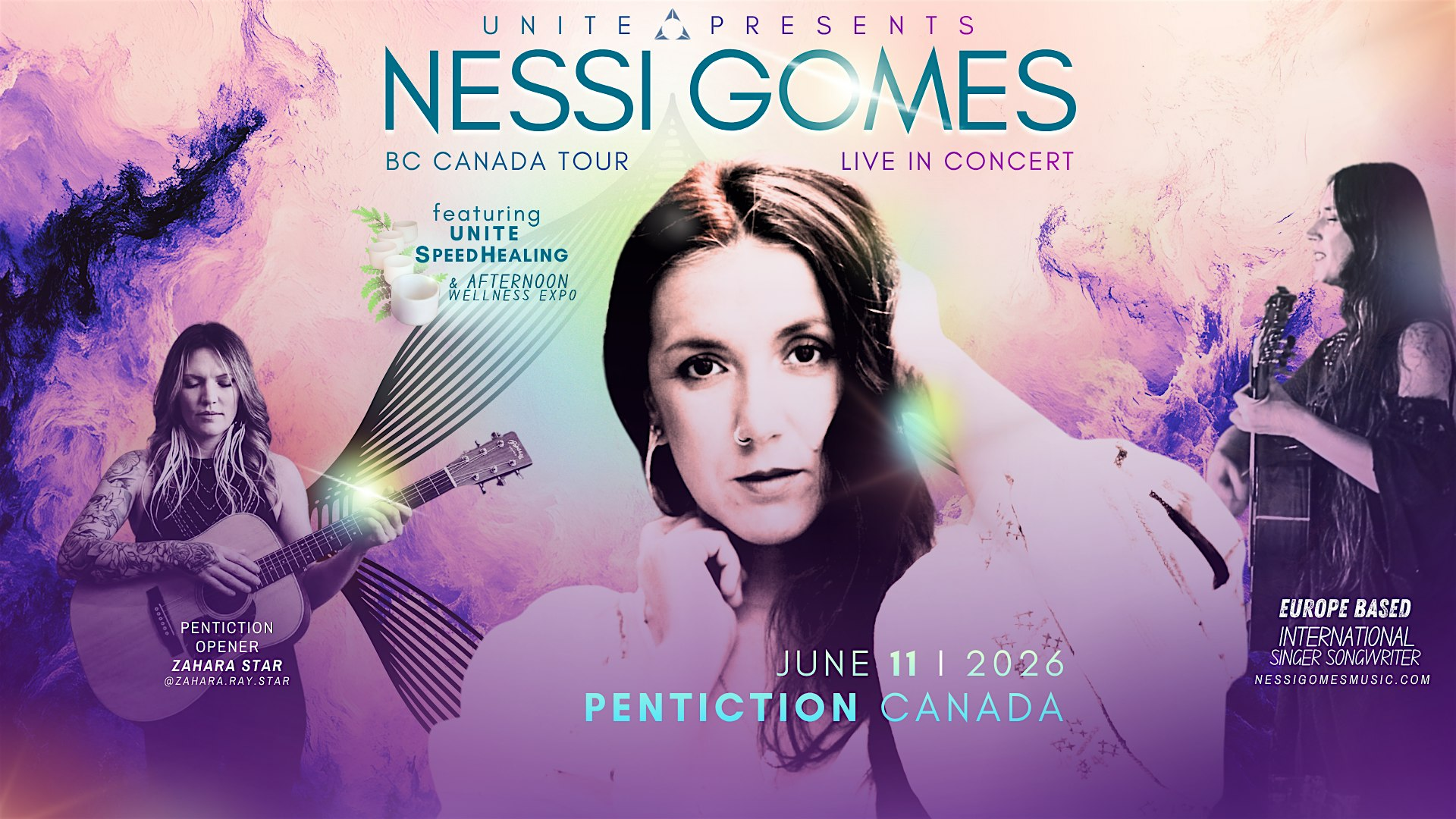 Nessi Gomes | PENTICTON | Feat. UNITE SpeedHealing | Canadian Tour | 696 Main St