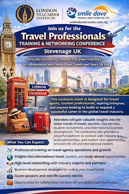 Travel Professionals Training & Networking Conference London | Stevenage