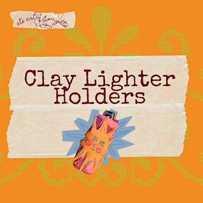 Clay Lighter Holders | Captain Quack's Bakery and Coffeehouse