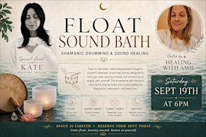 Float Sound Bath- Shamanic Drumming Special | Toms River Fitness