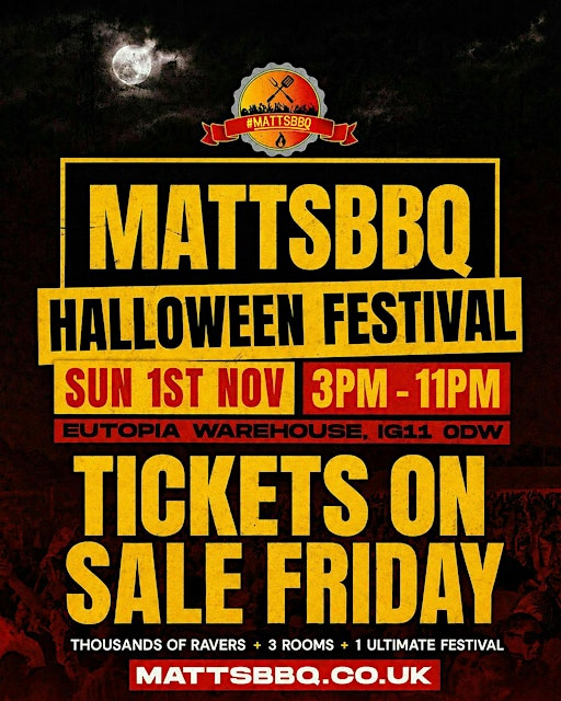 #MattsBBQ Halloween Festival | Eutopia Warehouse