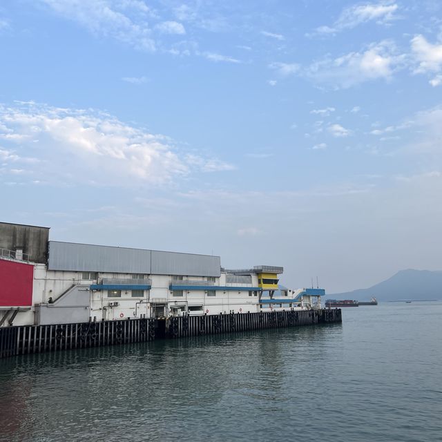 輕輕鬆鬆的屯門碼頭日落時間