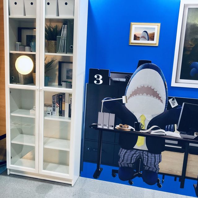 路過來玩～來拍拍～🦈鯊鯊跟📸癲倒屋📍IKEA Xindian IKEA 宜家家居 新店店