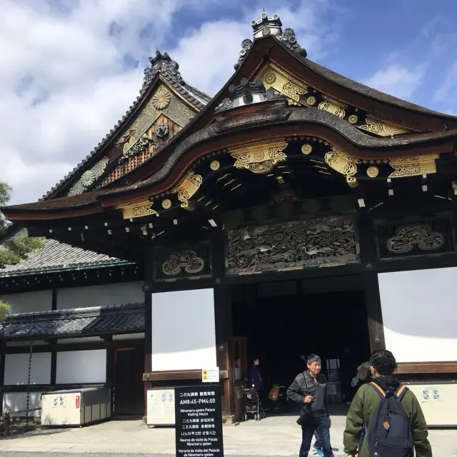 京都の二条城🏰