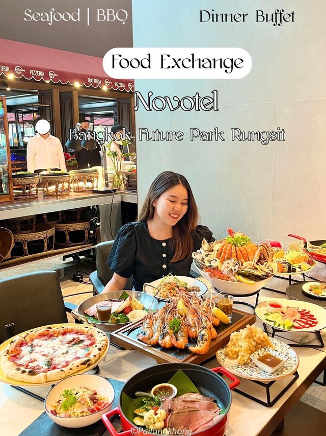 รีวิว บุฟเฟ่ต์ Seafood & BBQ Dinner