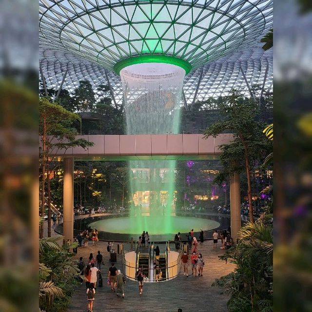 Breathtaking Indoor Waterfall