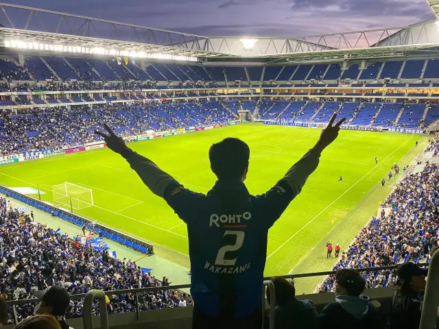 일본 오사카의 축구팀 감바 오사카 직관