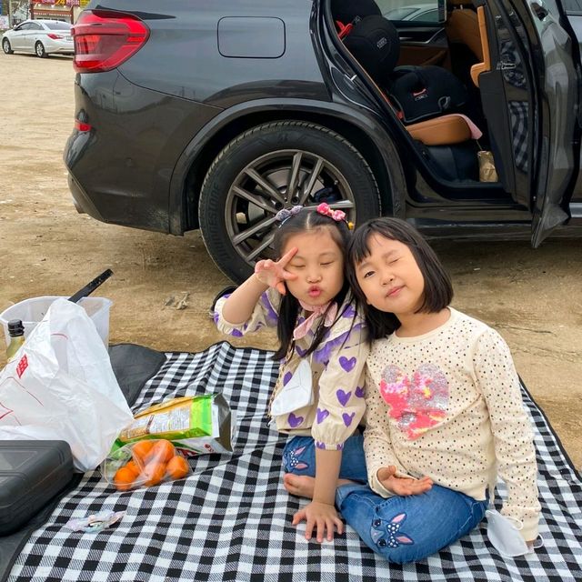 👍을왕리 선녀바위해수욕장 아이들 우정여행 🤩🥰😍
