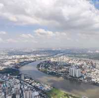 Stunning View of Saigon River and Surrounding