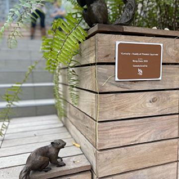 在射擊場自然公園健行