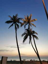 หาดจอมเทียน ช่วงเย็นๆสวยมาก