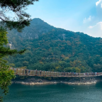 제천 옥순봉 출렁다리 아찔하지만 뷰가 기가막힘