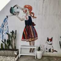 คาเฟ่ street art 