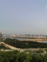 응봉산에서 노을구경 & 야경구경